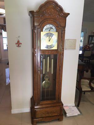 A customer clock that has been serviced.