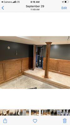 Wainscoting