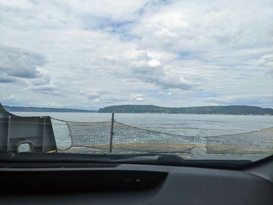 Heading to Vashon just because.