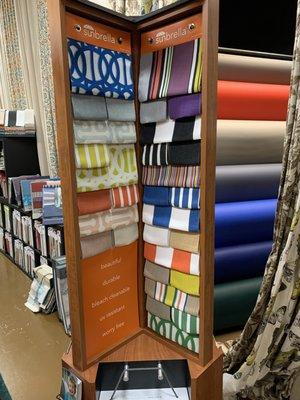 We are Authorized  Distributors of Sunbrella Fabrics.