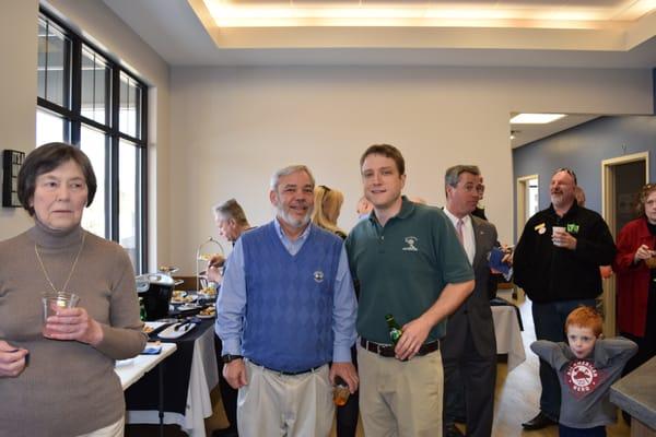 Dr. Adam McGarity and his dad Al.