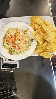 Spinach and shrimp dip