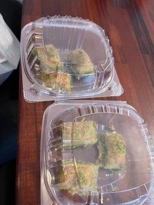 Baklava to go