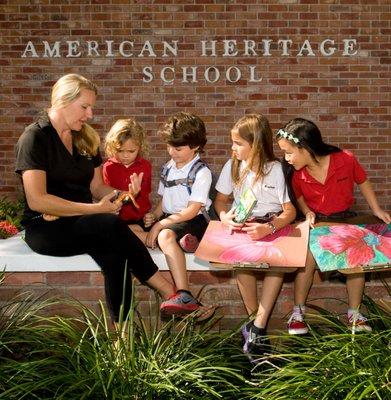 American Heritage Schools, Broward Campus lower school students.