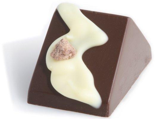 Class 5 truffle is dark chocolate and Raspberry