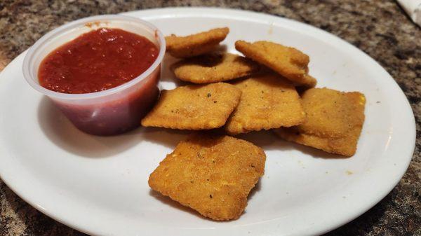 Fried ravioli