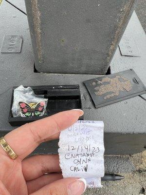 Geocache find #3