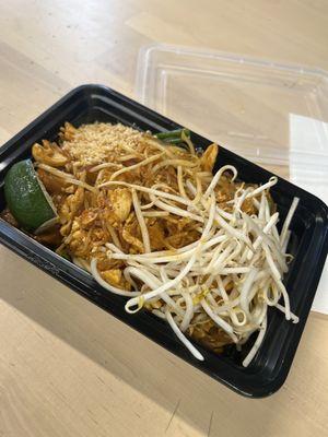 Chicken Pad Thai at Joop Joop in the Adeline food hall! So yummy perfect flavor and spice!