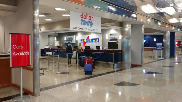 Dollar at MCI, Kansas City MO