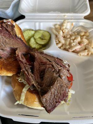 Beef Brisket Sandwich