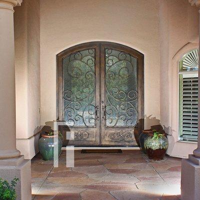 Iron Entry Door By First Impression Ironworks