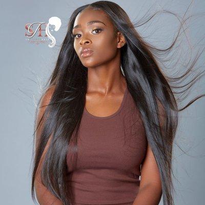 Straight Raw Virgin Remy Bundles sold at So Fierce Hair