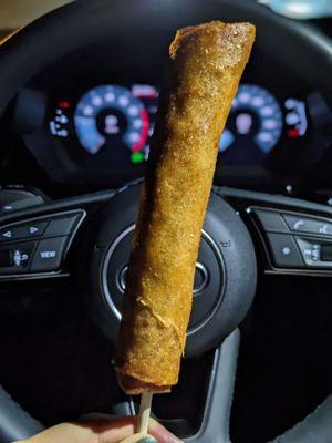 KCM Egg Rolls - foot-long pork egg roll