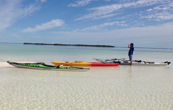 Florida Keys paddling Nov-April. Here, social distancing comes naturally.