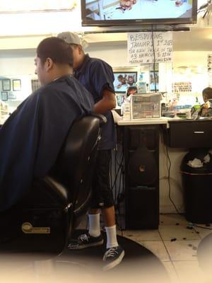 Azteca barbershop :)