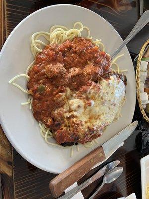 Chicken parmigiana