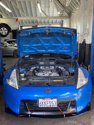 2012 Nissan 370z service