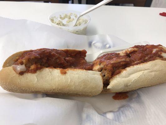 Veal Parmigiana Hot Sub