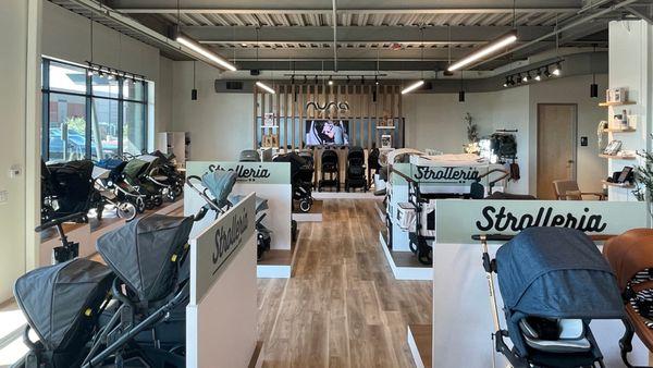 Strolleria's showroom in Scottsdale, AZ