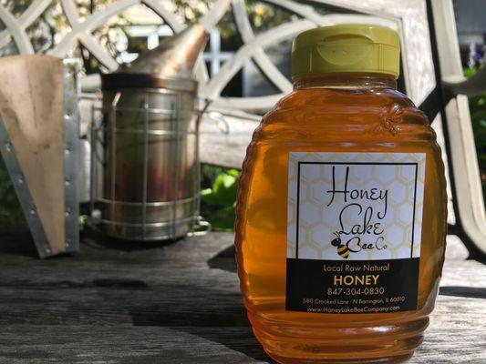 Pure local, raw, natural honey from the Barrington area.