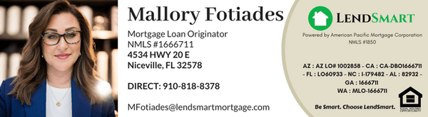 Mallory Fotiades, Mortgage Lender NMLS #1666711