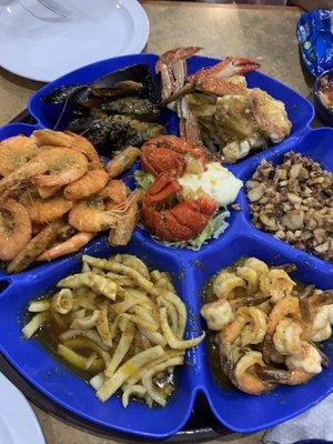 Seafood platter