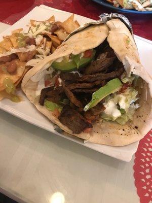 Steak CHALUPA MEXICANA