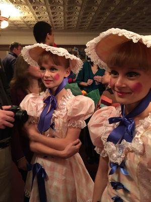 My twin granddaughters in Raggedy Ann and Andy