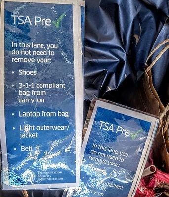 Tsa precheck card HHI SC