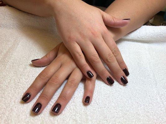 Gel manicure