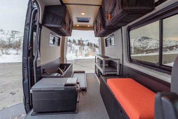 Van Conversion, Adventure Wagon, Ecoflow, Camper Van, Sprinter Van