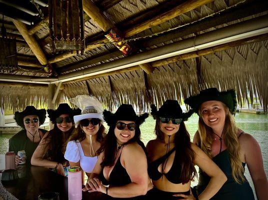 Bachelorette Party on on water is the only way to go.