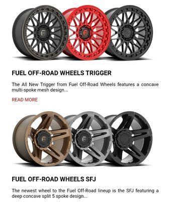 New from Fuel Off-Road Wheels!