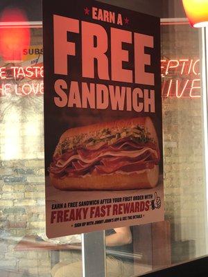 Free sandwich