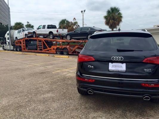 Vehicles being loaded up and shipping out! Vehicles on their way to New Orleans, Atlanta, Washington DC and Virginia Beach.