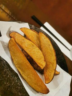 Truffle potato wedges