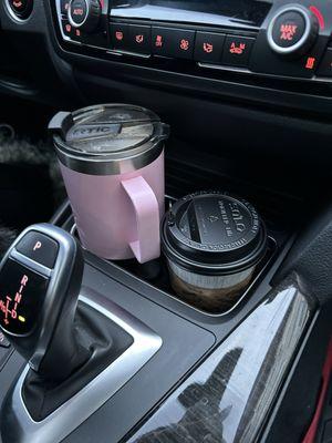 Coffee on the go.