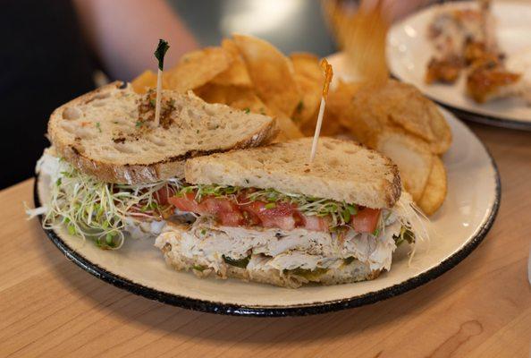 Pimento Turkey Sandwich