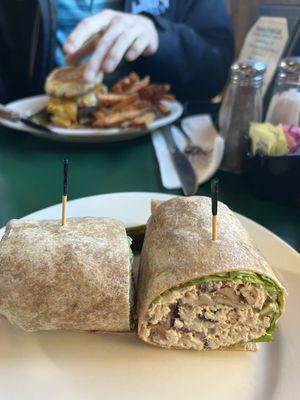 chicken salad wrap