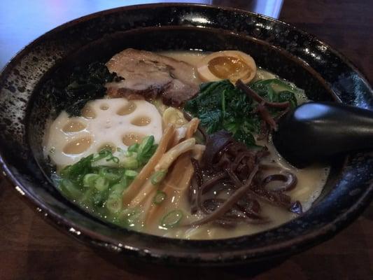 Tonkatsu Ramen! Fantastic! Look at the details.