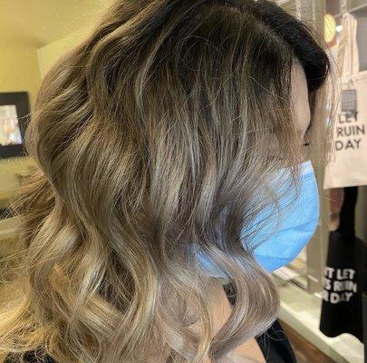 Balayage with Sima