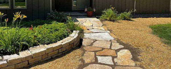 walkway paving