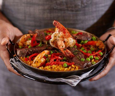 Paella De Bolero (Surf & Turf Paella)