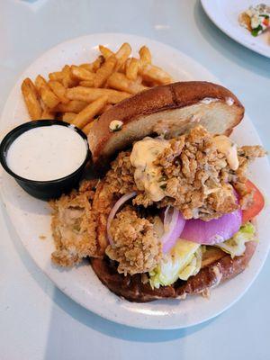 Skidaway Oyster Sandwich