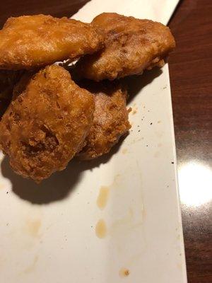 Ughhh. Nasty food cooked in dirty grease at Village Inn in Davenport, Iowa.