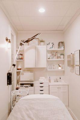 Our esthetician's room