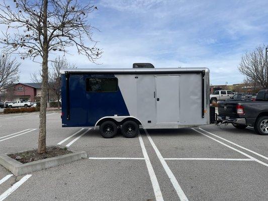 I purchased some tires and rims for my cargo trailer conversion. I love my new tires.