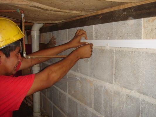 Olshan offers crawl space repair that includes wall repair, structural repair, air quality improvement and waterproofing.