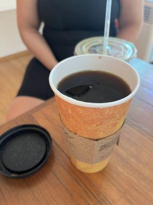 Americano espresso.