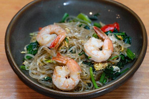 Japchae shrimp